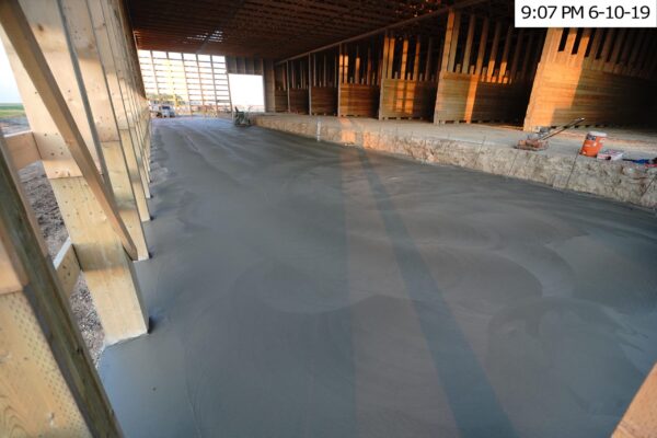 Alsen 2 agricultural concrete flatwork